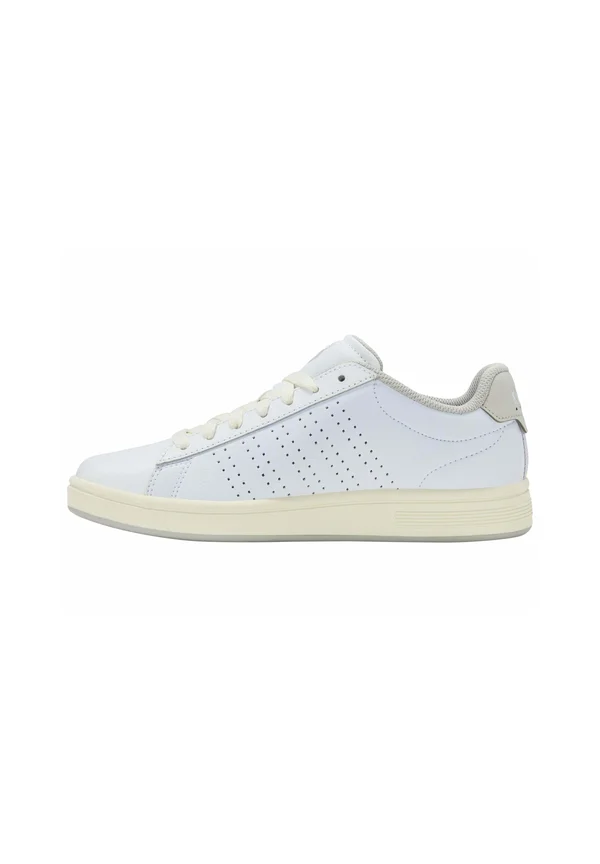 Sneaker low - white oyster mushroom thistle