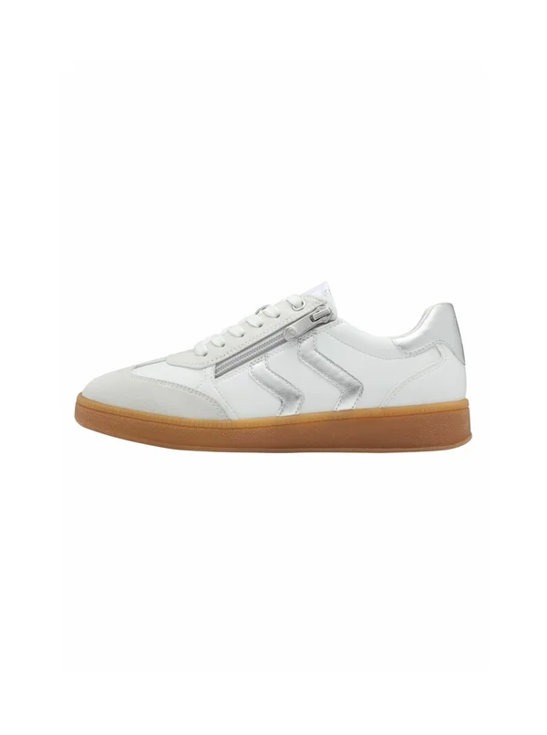 Sneaker low - white silver