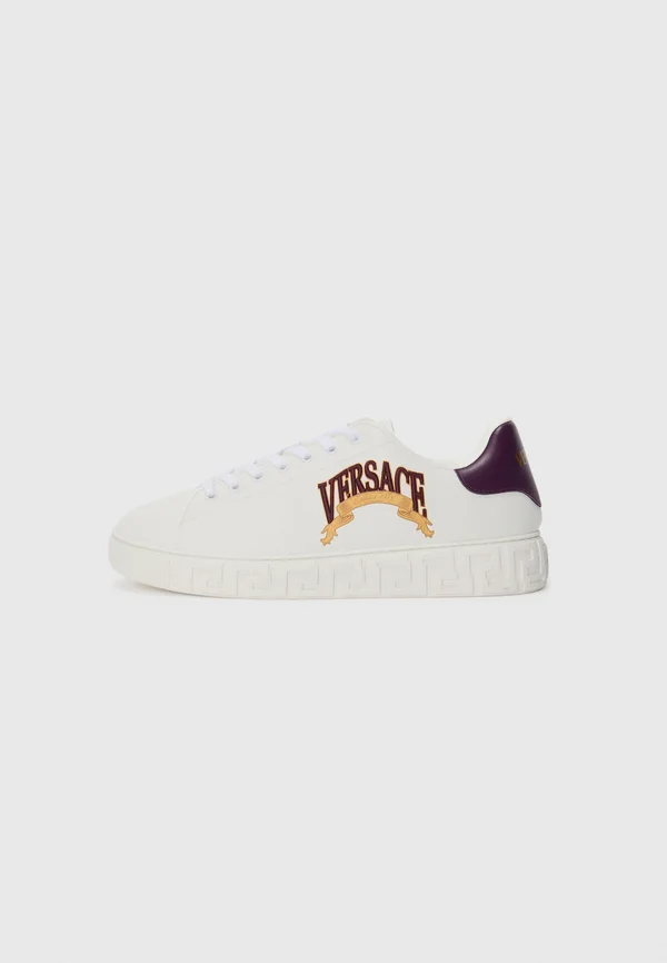 Sneaker low - white/dark plum