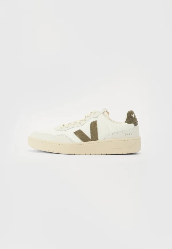 Sneaker low - white/kaki