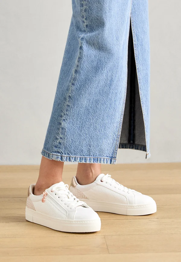 Sneaker low - white/rose gold
