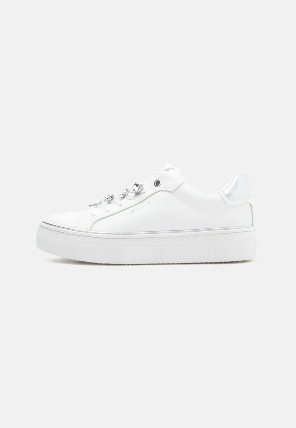 Sneaker low - white/silver-coloured