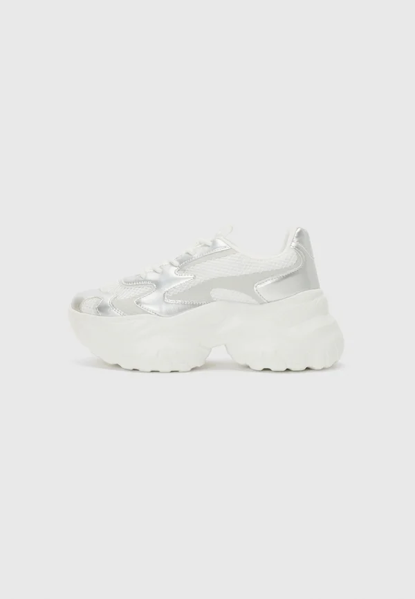 Sneaker low - white/silver-coloured