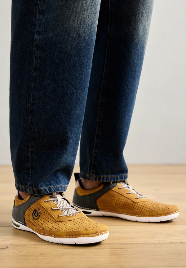 Sneaker low - yellow/dark blue