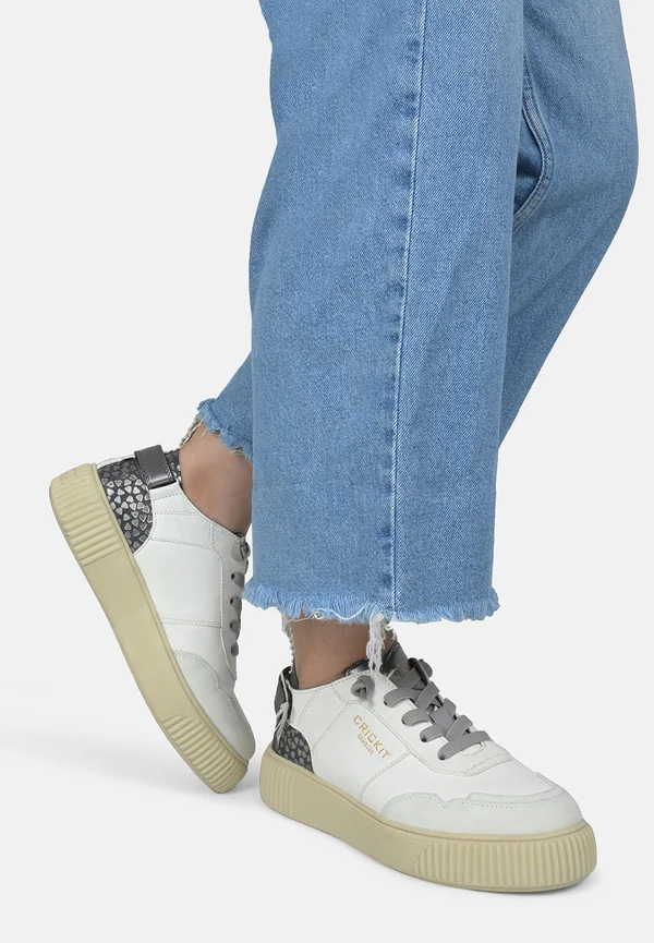 SNEAKER PARIA - Sneaker low - graumetallic