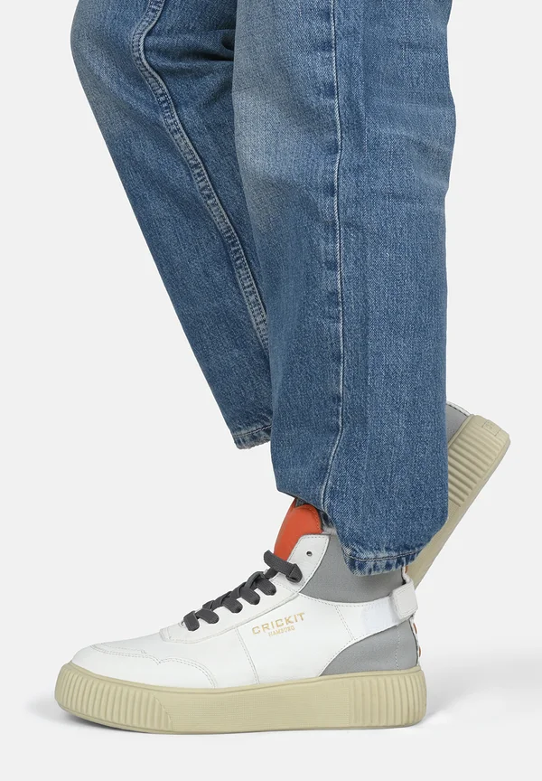 SNEAKER REBEKA - Sneaker high - weiss/grau