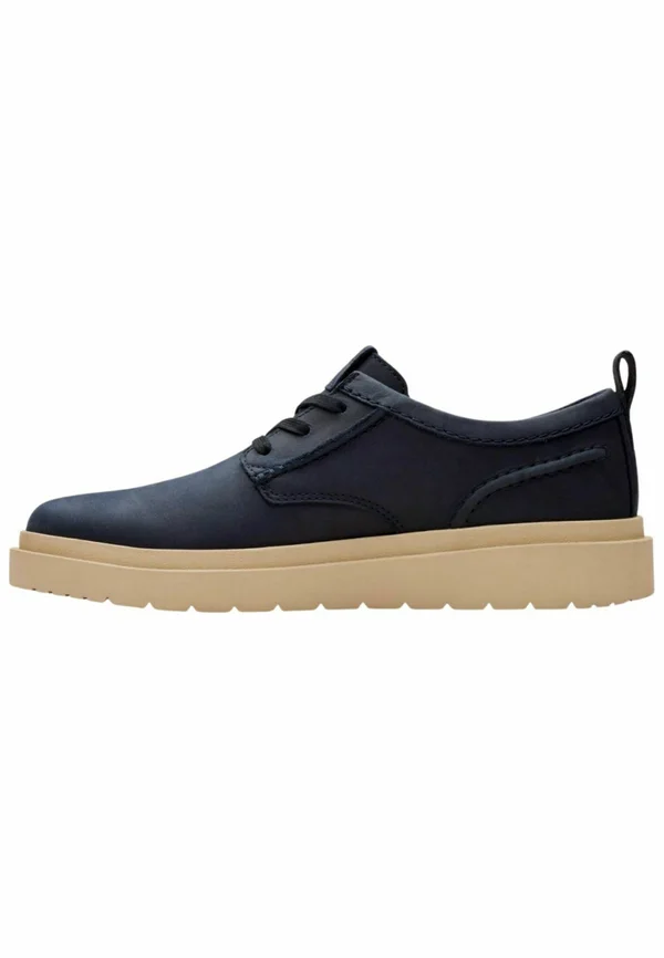 SNEAKER - Sportlicher Schnürer - navy leather