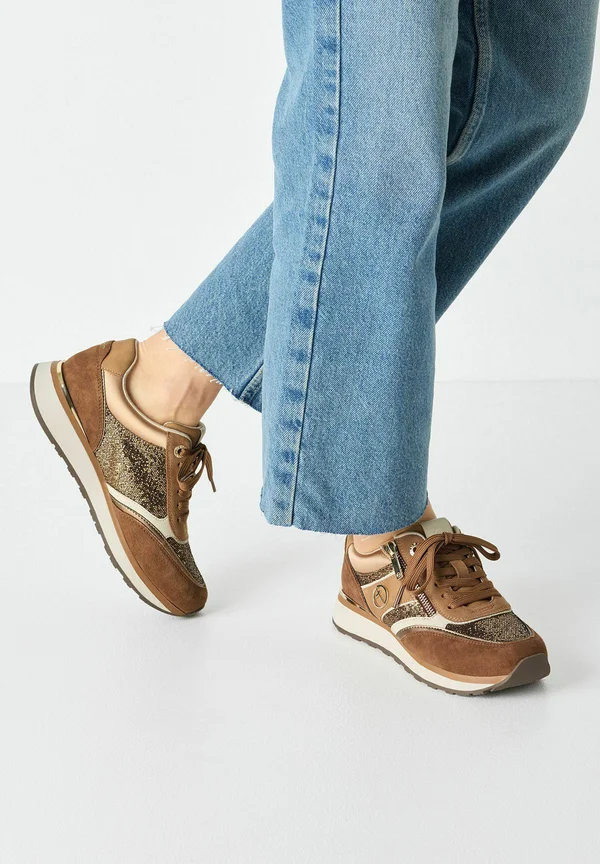SNEAKERS - Sneaker low - cognac comb