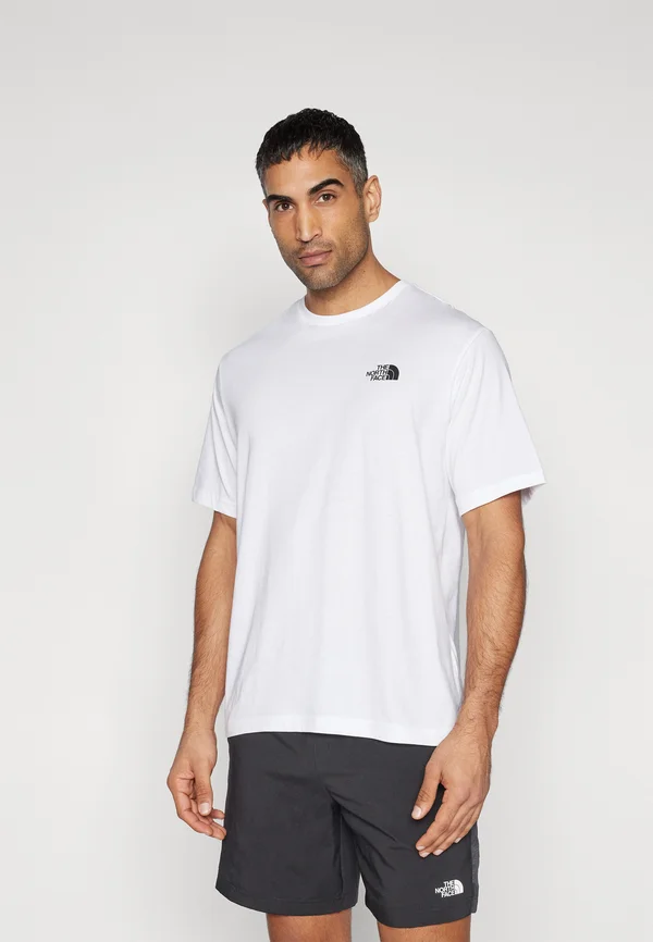 SNOWBOARDING GRAPHIC TEE - T-Shirt print - white