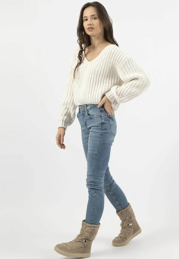 Snowboot/Winterstiefel - beige r