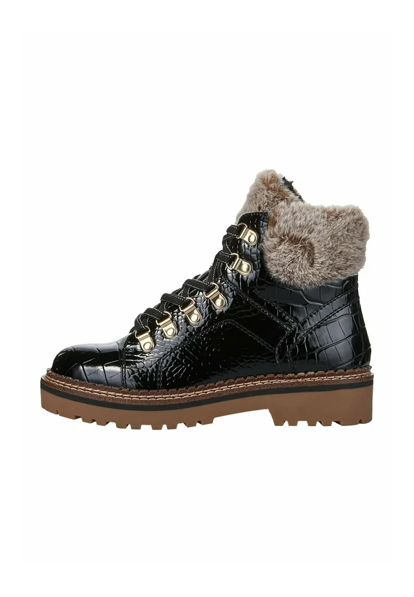 Snowboot/Winterstiefel - black croco