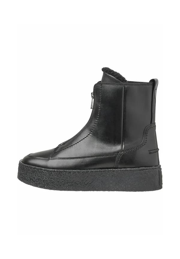 Snowboot/Winterstiefel - black leather