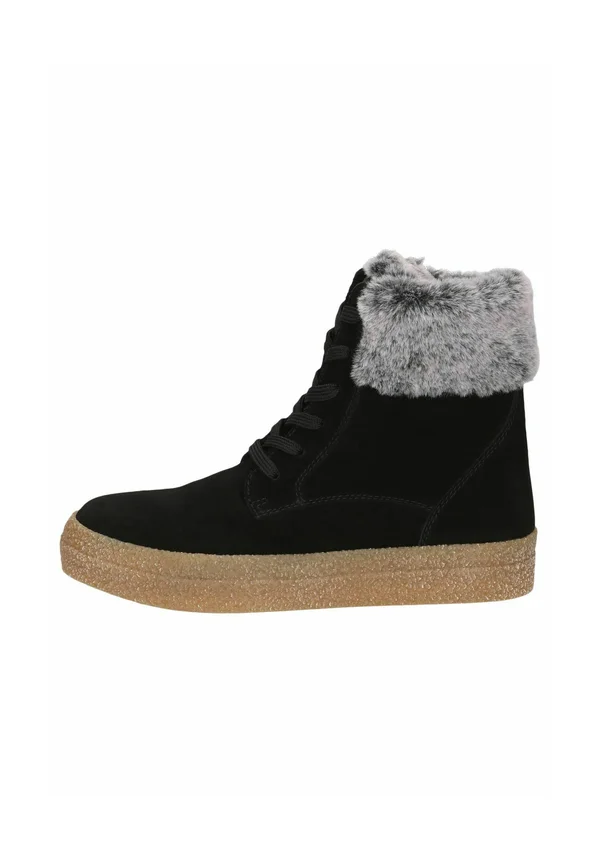 Snowboot/Winterstiefel - black suede