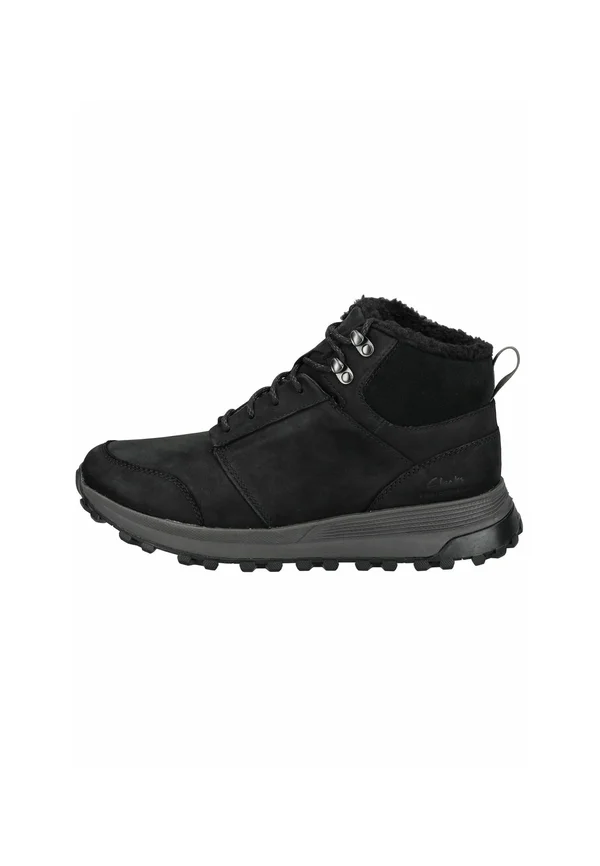 Snowboot/Winterstiefel - black wlined lea