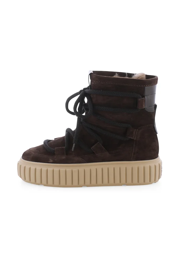 Snowboot/Winterstiefel - dunkelbraun