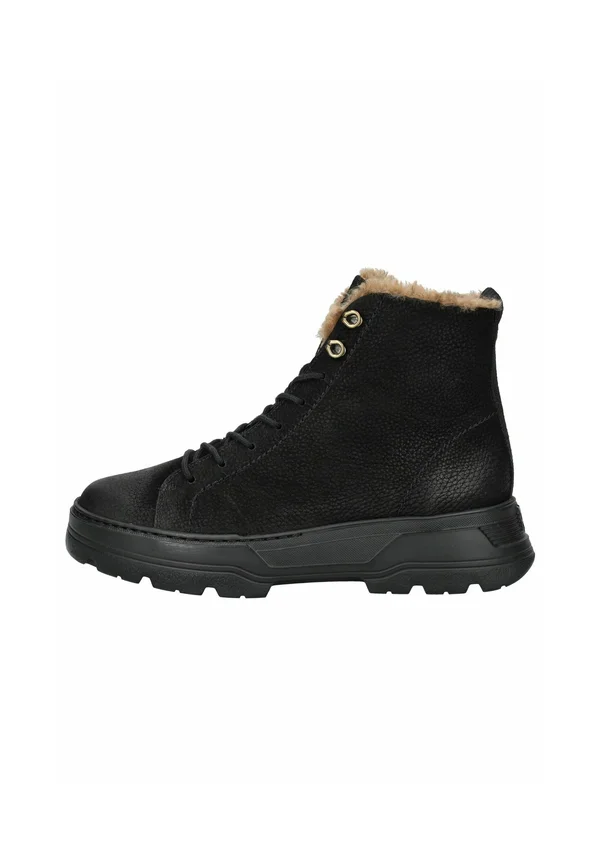 Snowboot/Winterstiefel - grained nubuk black