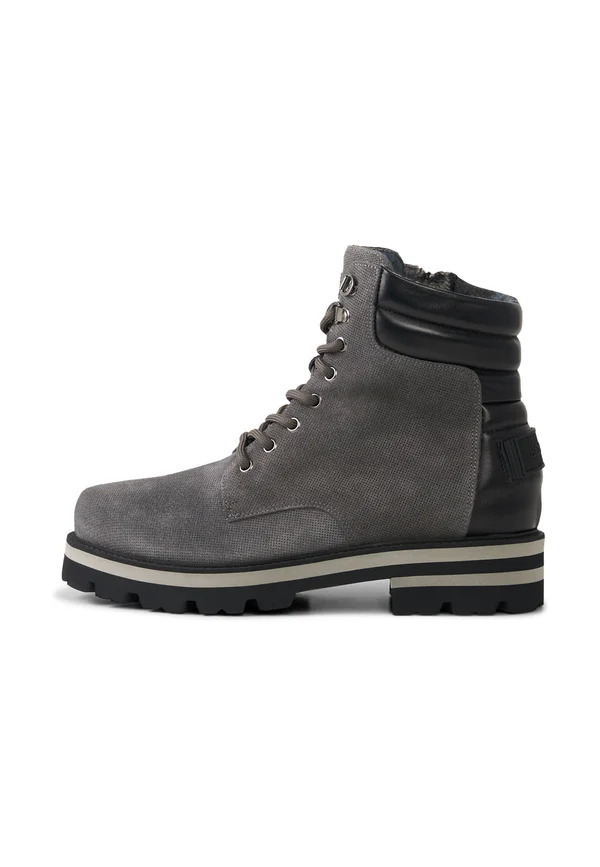 Snowboot/Winterstiefel - grau schwarz