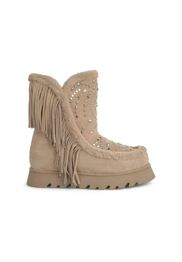 Snowboot/Winterstiefel - marrón jaspeado