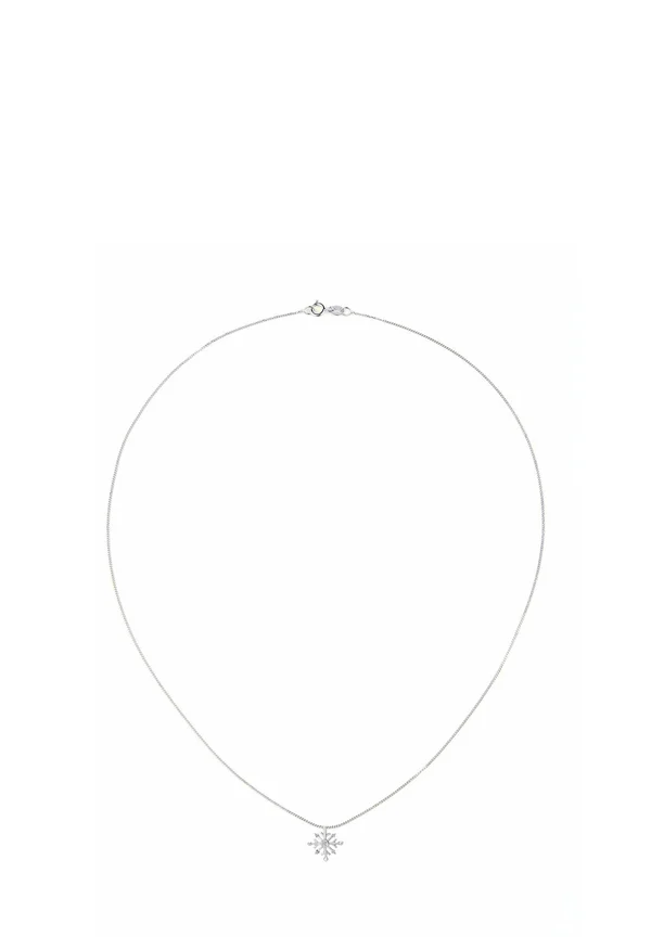 SNOWFLAKE DESIGN - Halskette - white gold-coloured