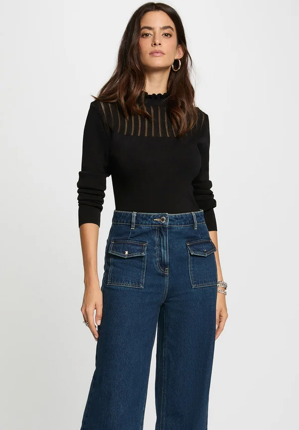 SNOWI - Strickpullover - noir m