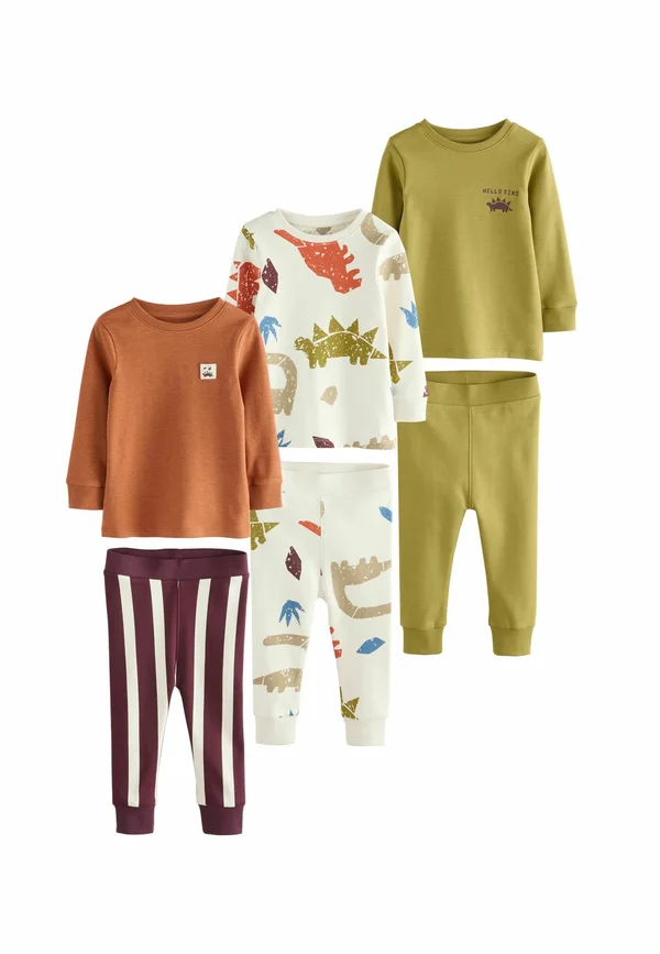 SNUGGLE 3 PACK SET - Nachtwäsche Set - multi bright dino