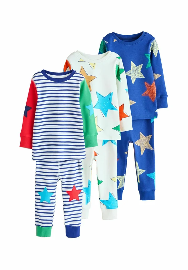 SNUGGLE 3 PACK SET - Nachtwäsche Set - multi star