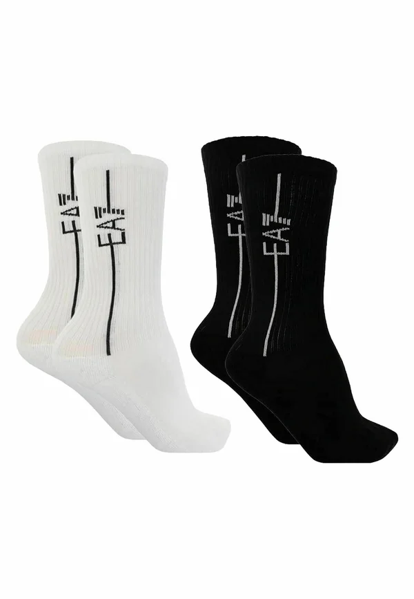 Socken - nero/bianco