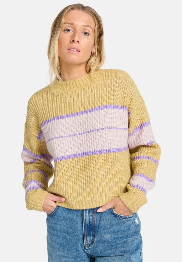 SOFT BREEZE - Strickpullover - yellow