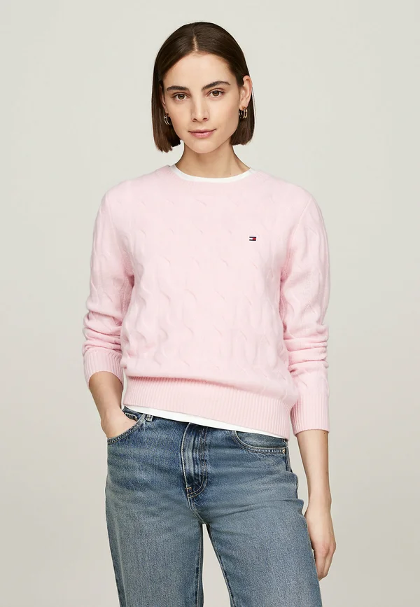 SOFT CABLE  - Strickpullover - delicate pink
