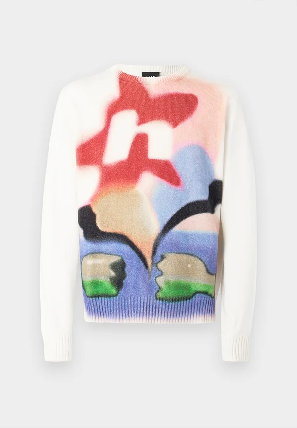SOFT FOCUS CREW NECK SWEATER UNISEX - Strickpullover - multi coloured