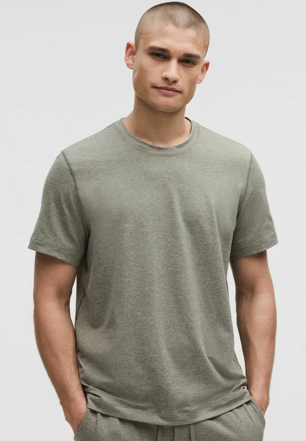 Soft Jersey Short Sleeve - T-Shirt basic - heathered grey sage heathered asphalt grey