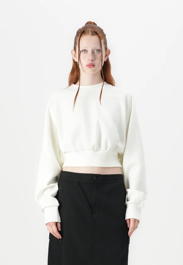 SOFT LUX LOOSE - Sweatshirt - off white