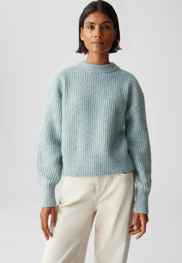 SOFT REGULAR FIT RIB - Strickpullover - glacier blue