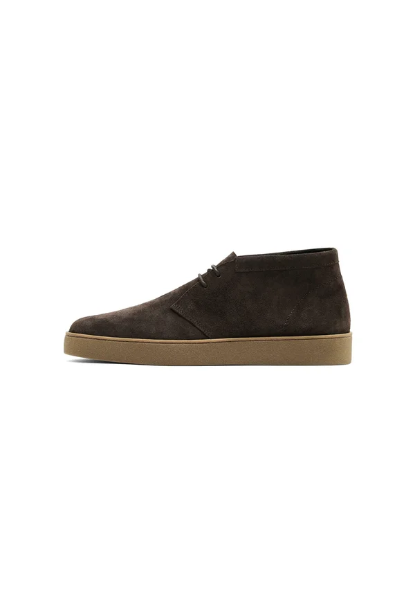 SOFT SPLIT - Schnürstiefelette - dark brown