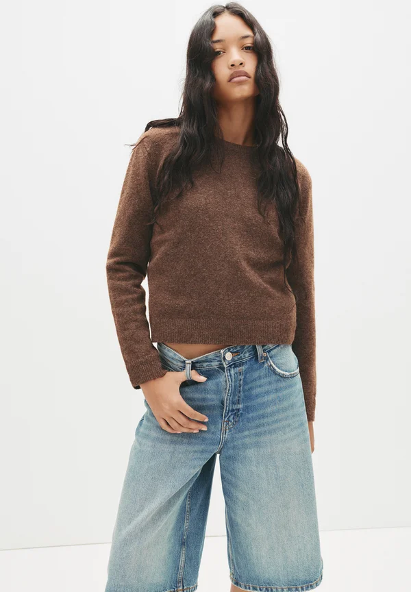 SOFT - Strickpullover - brown