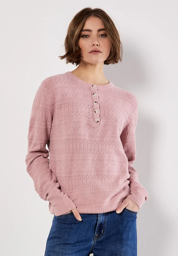 SOFT - Strickpullover - pink