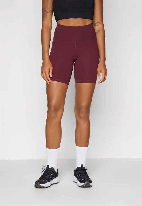 SOFT TOUCH BIKER PANTS - Tights - bordeuax