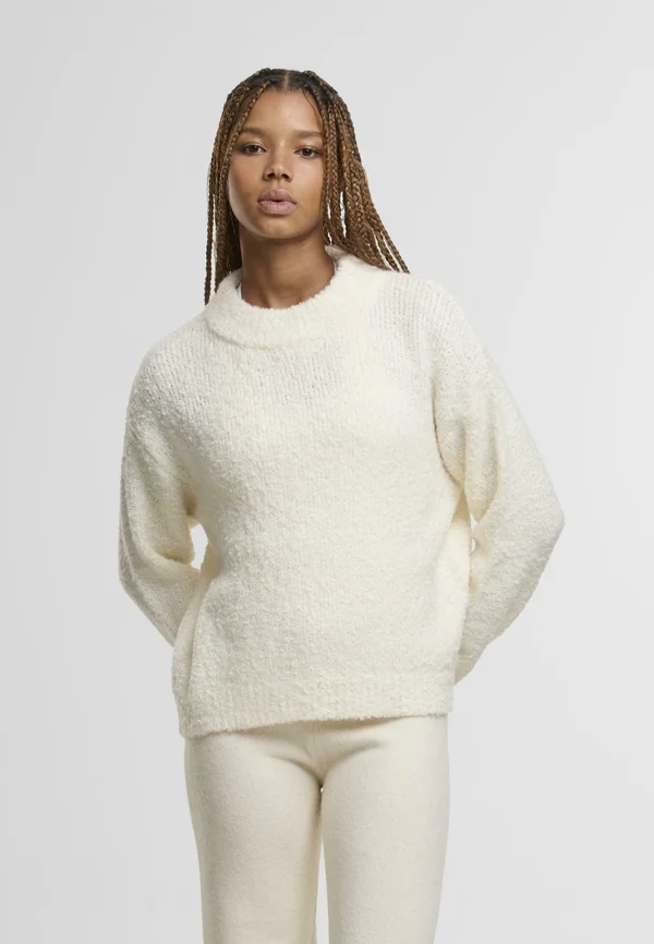 SOFT TOUCH FLUFFY - Strickpullover - beige