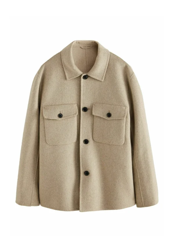SOFT TOUCH RICH-REGULAR FIT - Leichte Jacke - taupe neutral
