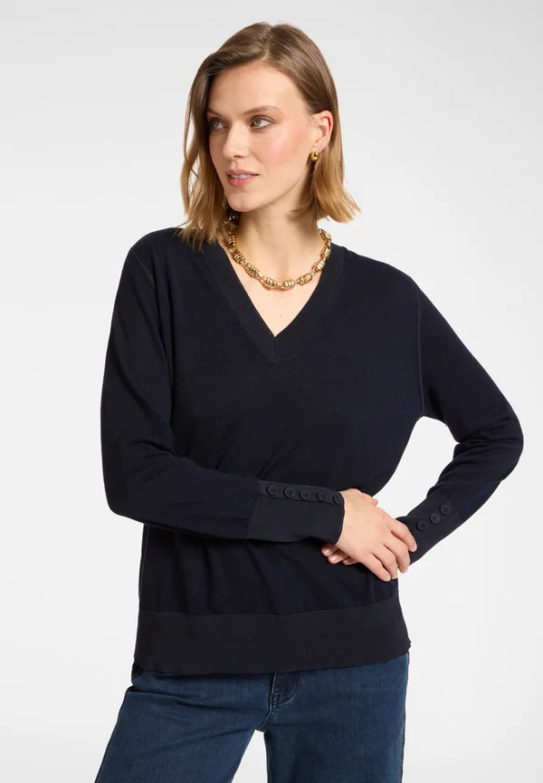 SOFT TOUCH - Strickpullover - blu