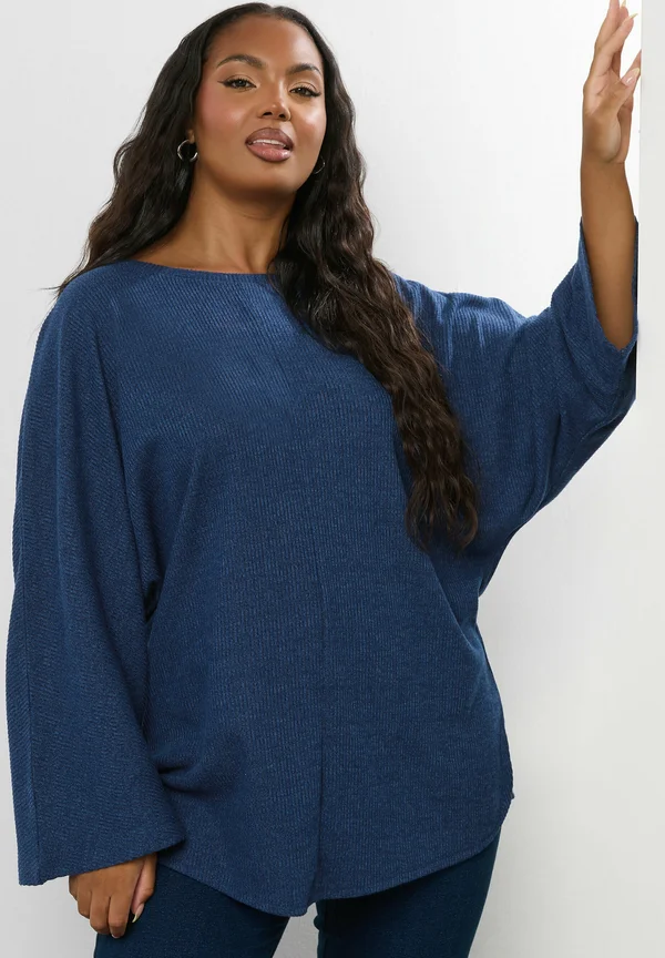 SOFT TOUCH - Strickpullover - blue
