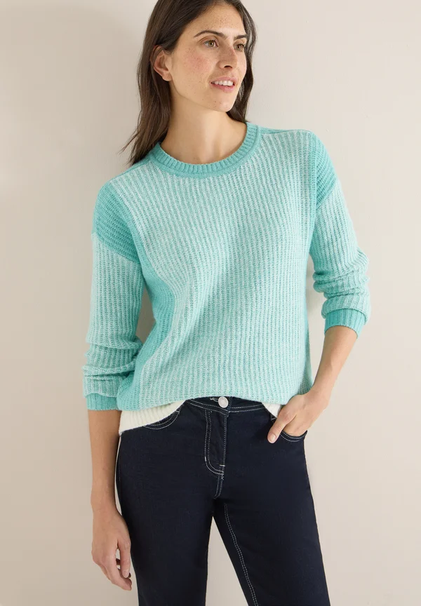 SOFTER  - Strickpullover - blau