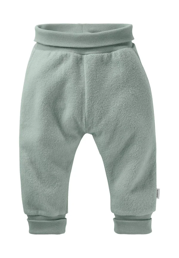 SOFTFLEECE - Stoffhose - mattgrün