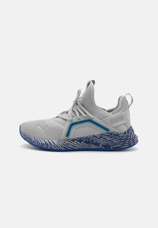 SOFTRIDE ENZO 5 BIOTIC WRAP UNISEX - Trainingsschuh - cool light gray/vivid blue/navy