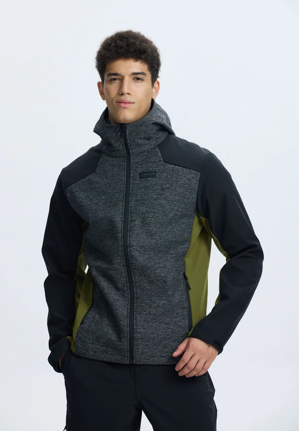 Softshelljacke - schwarz