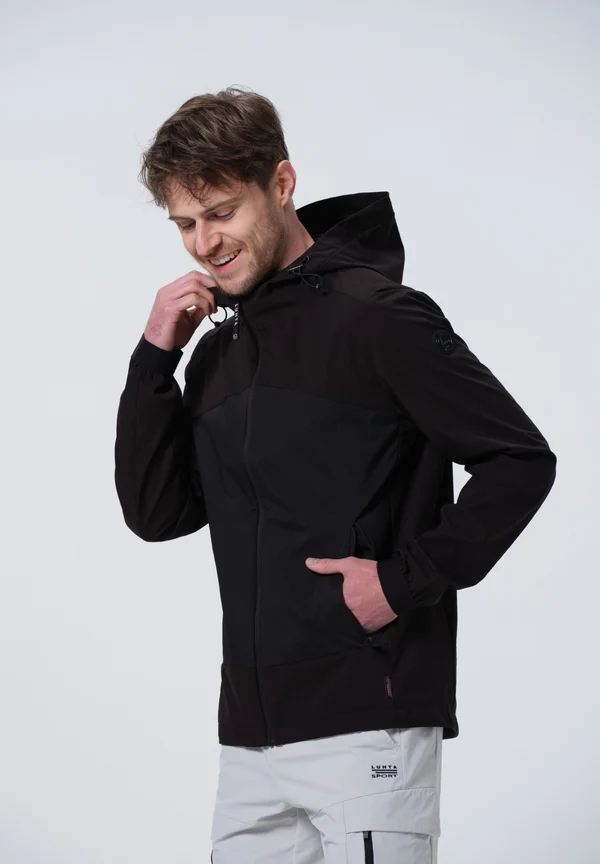 Softshelljacke - schwarz