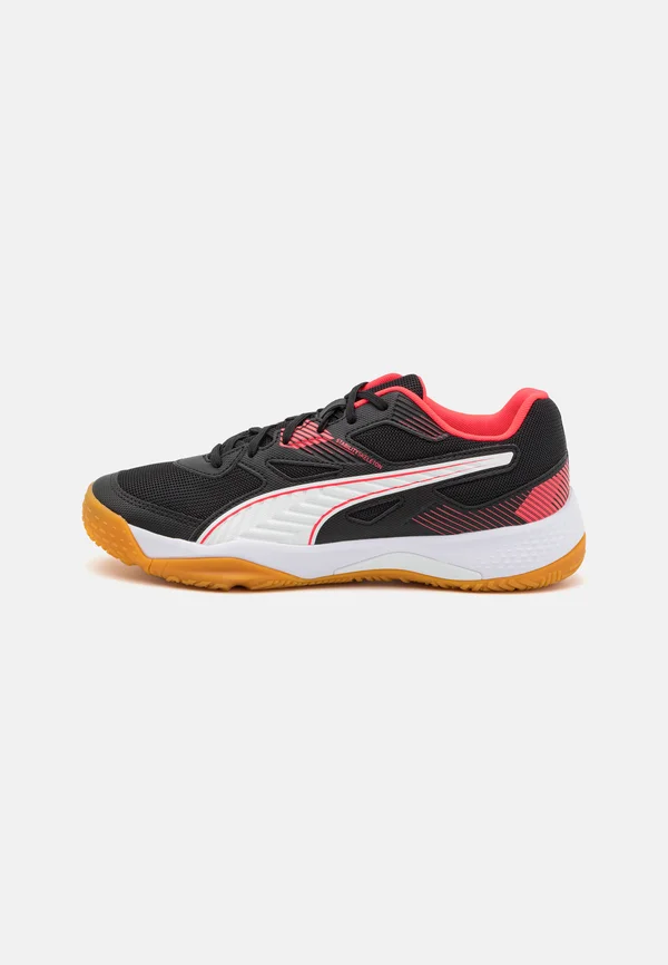 SOLARFLASH II - Handballschuh - black/fire orchid/white