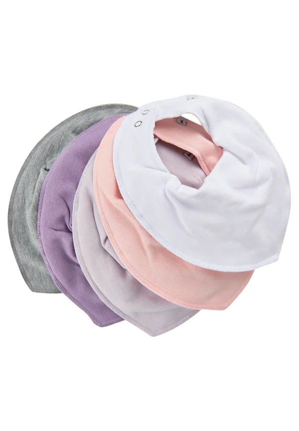 SOLID  5-PACK - Lätzchen - rose