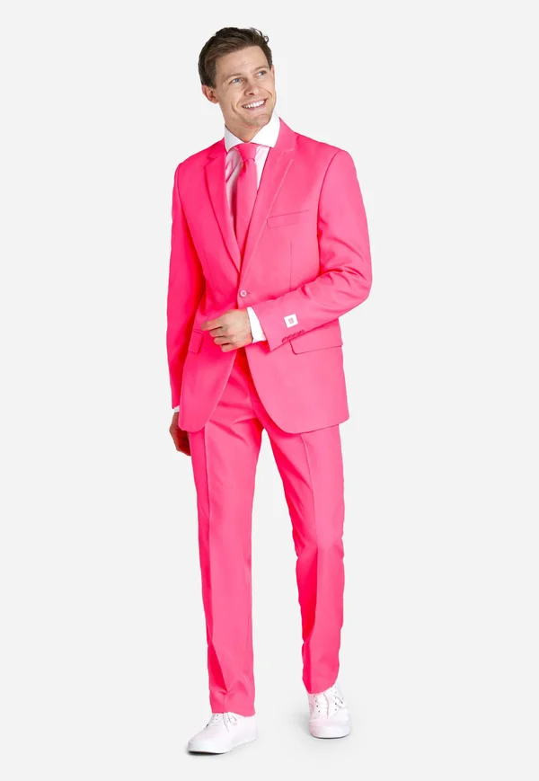 SOLID COLOR - Anzug - neon pink