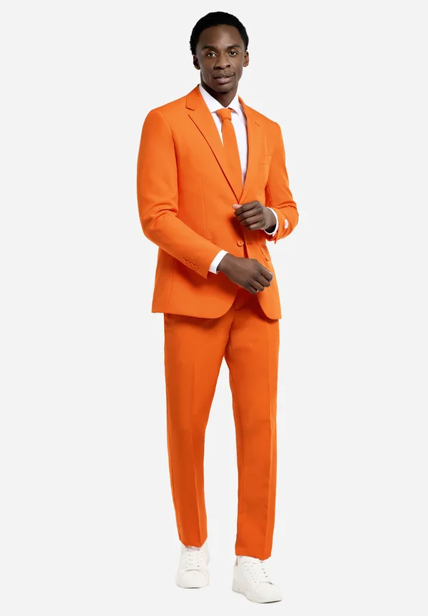 SOLID COLOR - Anzug - orange